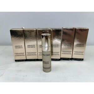 6 Lancome Absolue The Serum For Plumping & Smoothing‎ 0.16oz/5ml =full Size $280